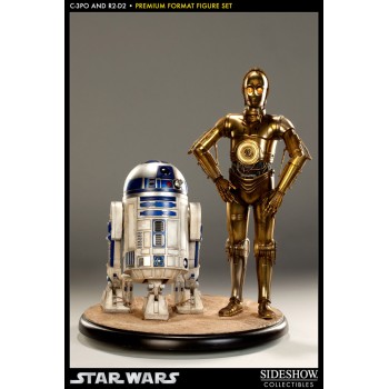 Star Wars Premium Format Figures 1/4 C-3PO and R2-D2 45 cm